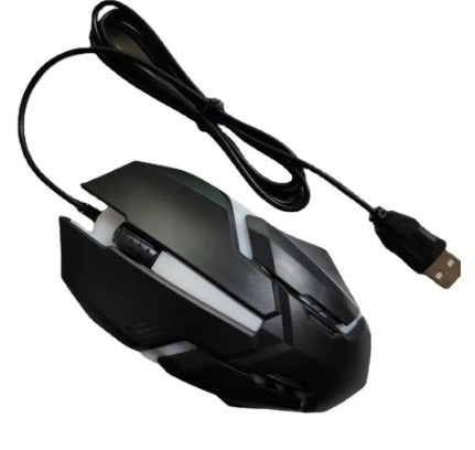 USB Wired Gaming Mouse 1600DPI LED